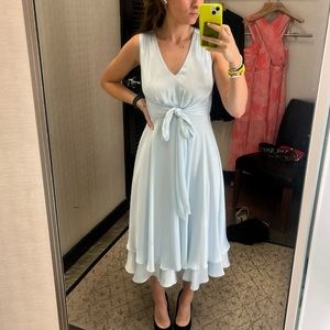 Hobbs London Blue Formal Dress